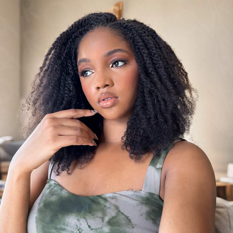 Brazilian Remy Hair Afro kinky Bulk Human Hair For Braiding Dreadlock Hair
