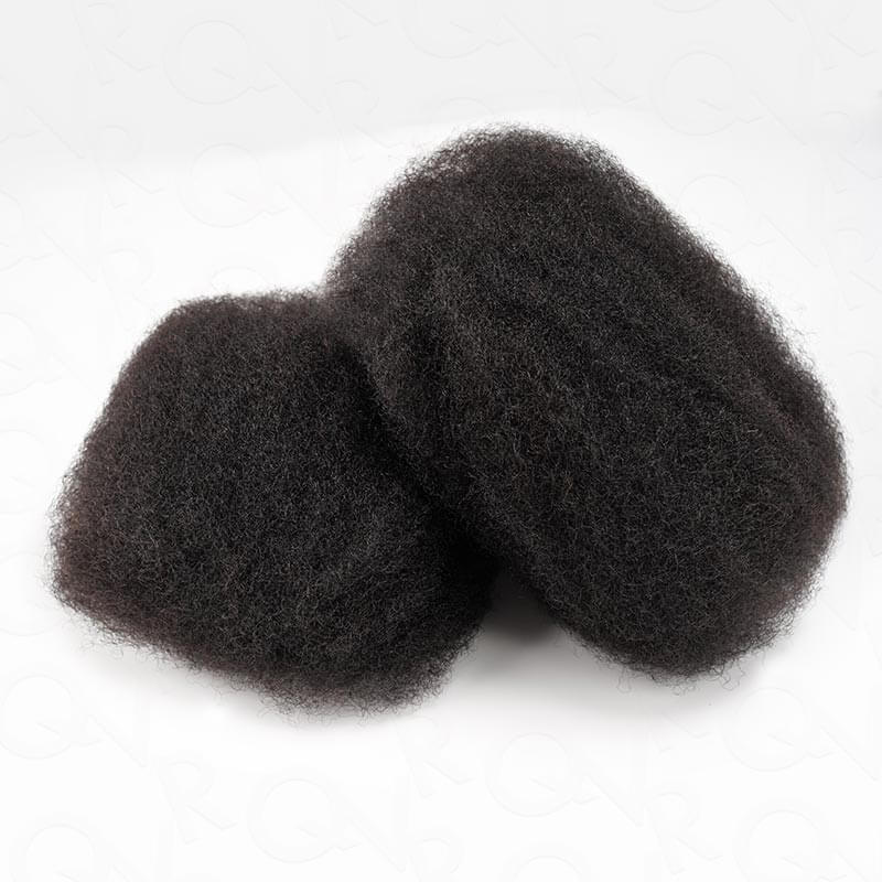Natural Black Afro kinky Bulk Hair Extensions For Braiding Dreadlock Human Hair