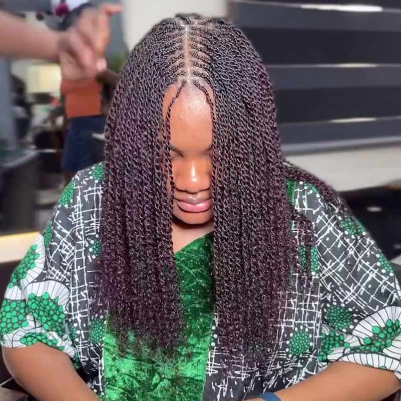 1B/99J Color Afro Kinky Bulk Human Hair For Braiding Dreadlock Hair