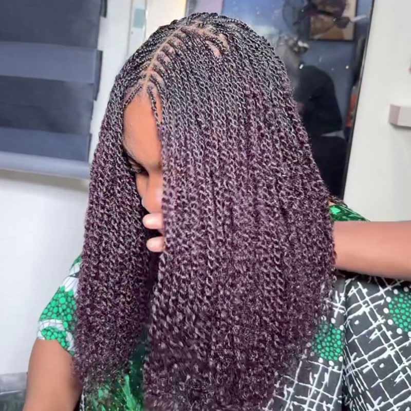 1B/99J Color Afro Kinky Bulk Human Hair For Braiding Dreadlock Hair