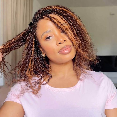 #4+#30 Two Colors Afro Kinky Bulk Human Hair For Braiding DreadLock