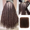 Dark Brown Afro kinky Bulk Hair Extensions For Braiding Dreadlock Human Hair