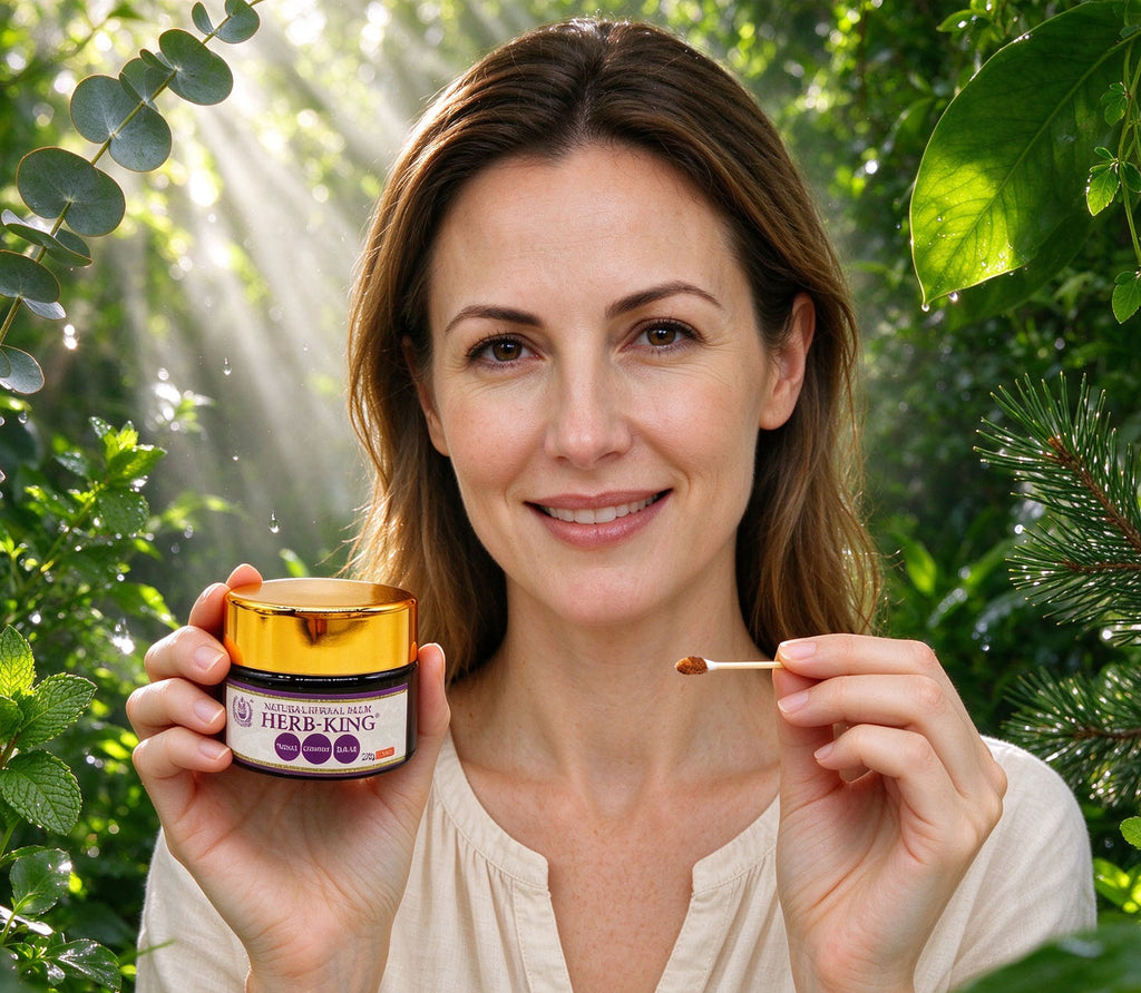 HERB-KING™ Natural Nasal Comfort Balm – Soothing Botanical Formula for Easy Breathing