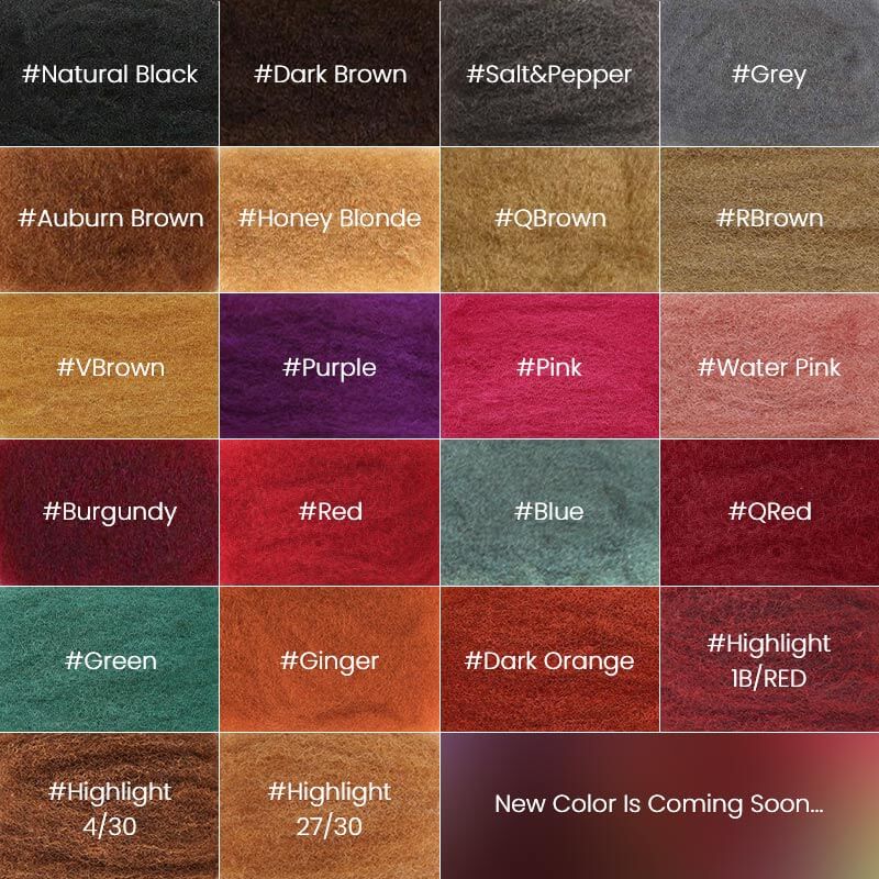 #27/30 Afro Kinky Bulk Mixed Color Human Hair for Braiding DreadLock