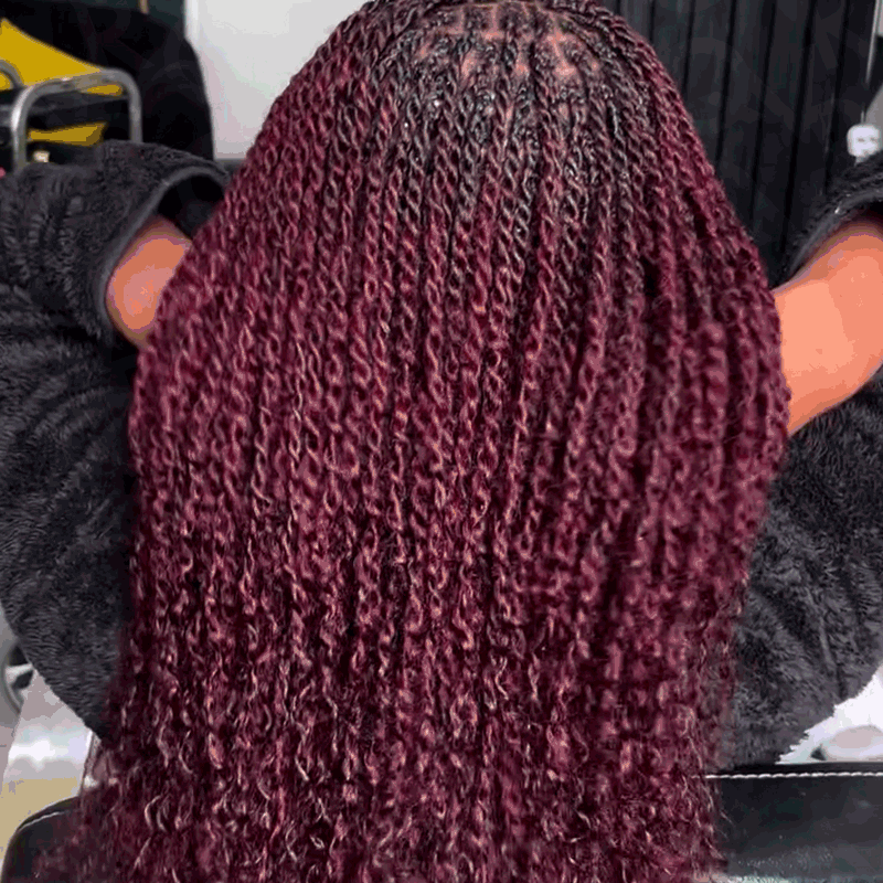 1B/99J Color Afro Kinky Bulk Human Hair For Braiding Dreadlock Hair