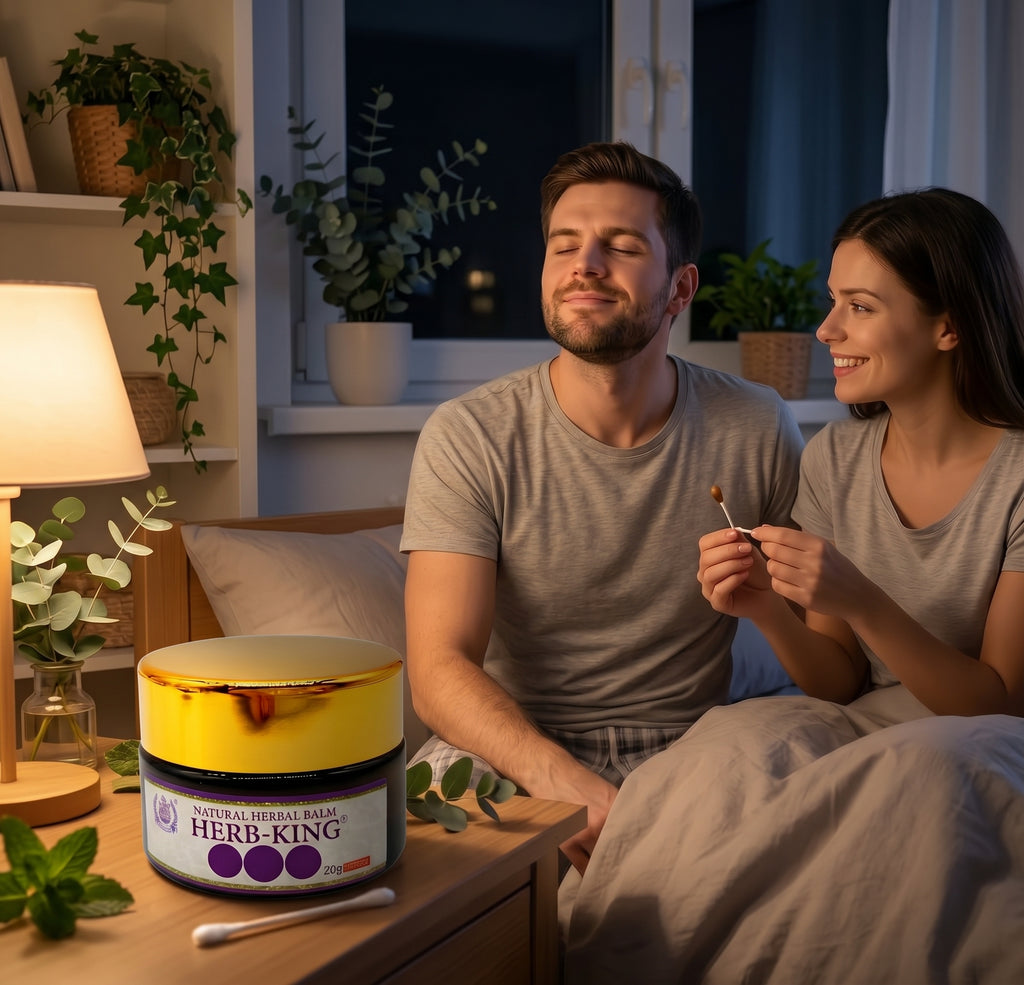 HERB-KING™ Natural Nasal Comfort Balm – Soothing Botanical Formula for Easy Breathing