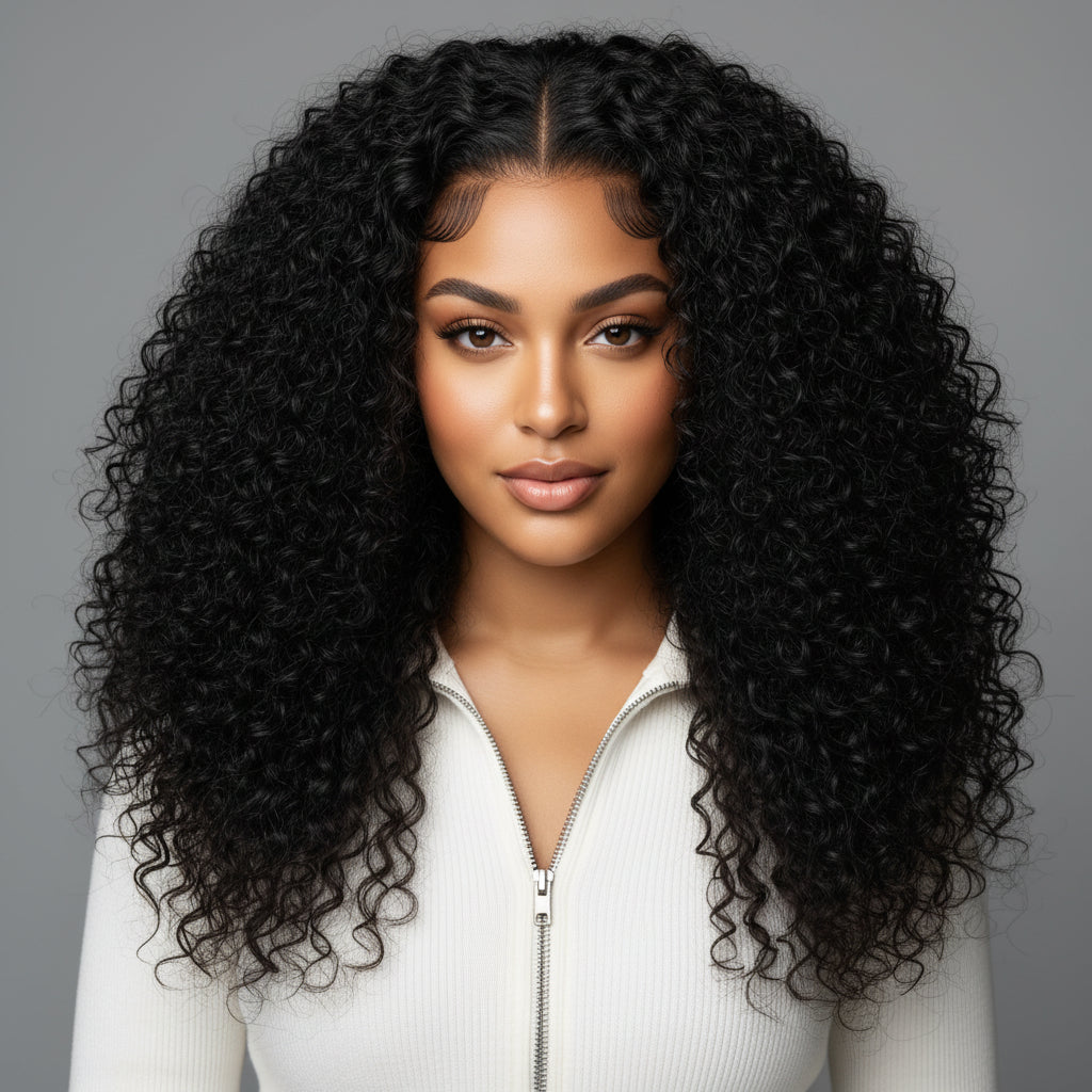 360 lace huamn hair wig straight water curly body wave