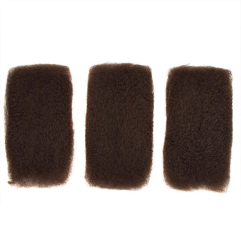 #1B+#4 Two Colors Afro Kinky Bulk Human Hair For Braiding DreadLock
