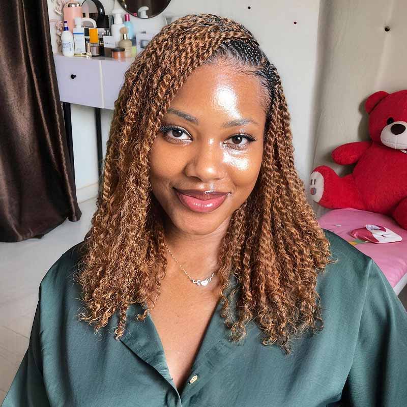 Natural Black Afro kinky Bulk Hair Extensions For Braiding Dreadlock Human Hair