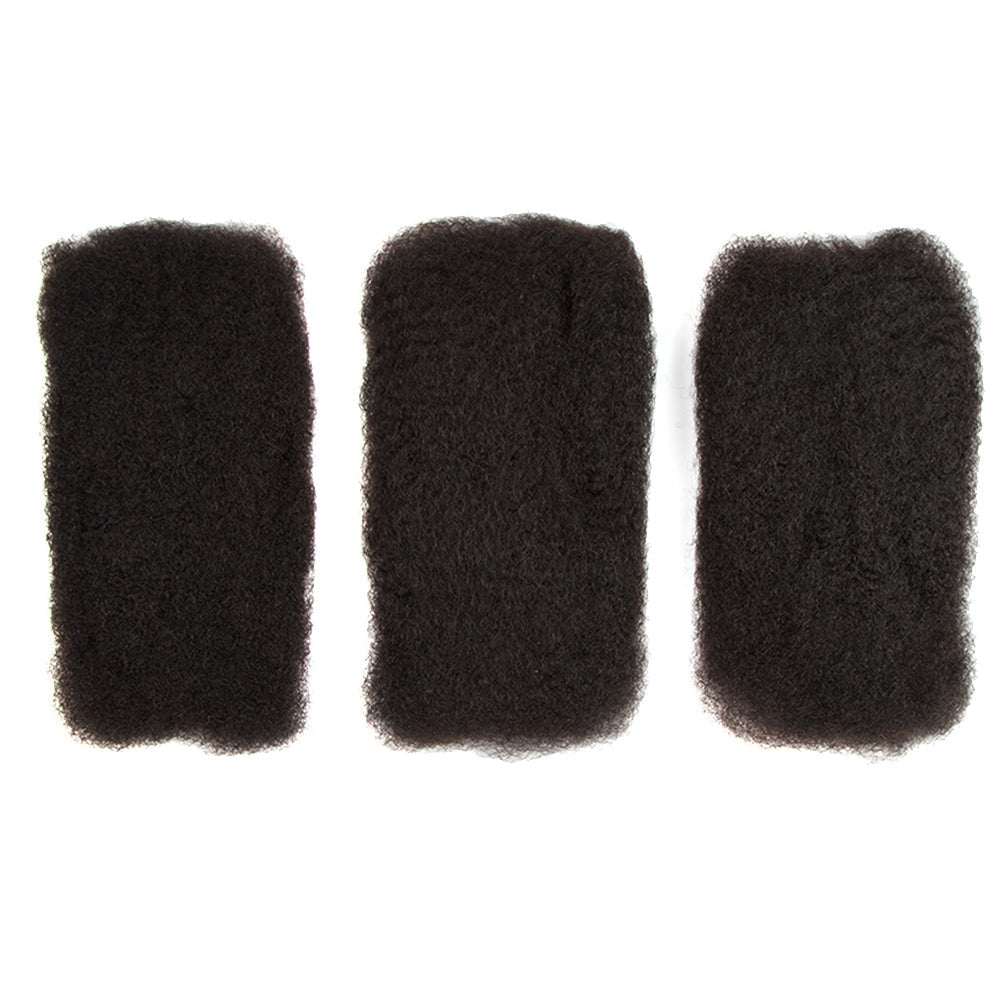 Type 4C Afro Kinky Bulk Braiding Human Hair Extensions For Black Women