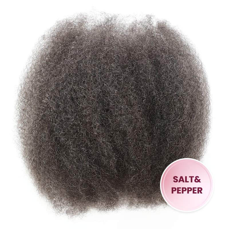 QVR New Purple Color Afro Kinky Bulk Human Hair For Braiding DreadLock